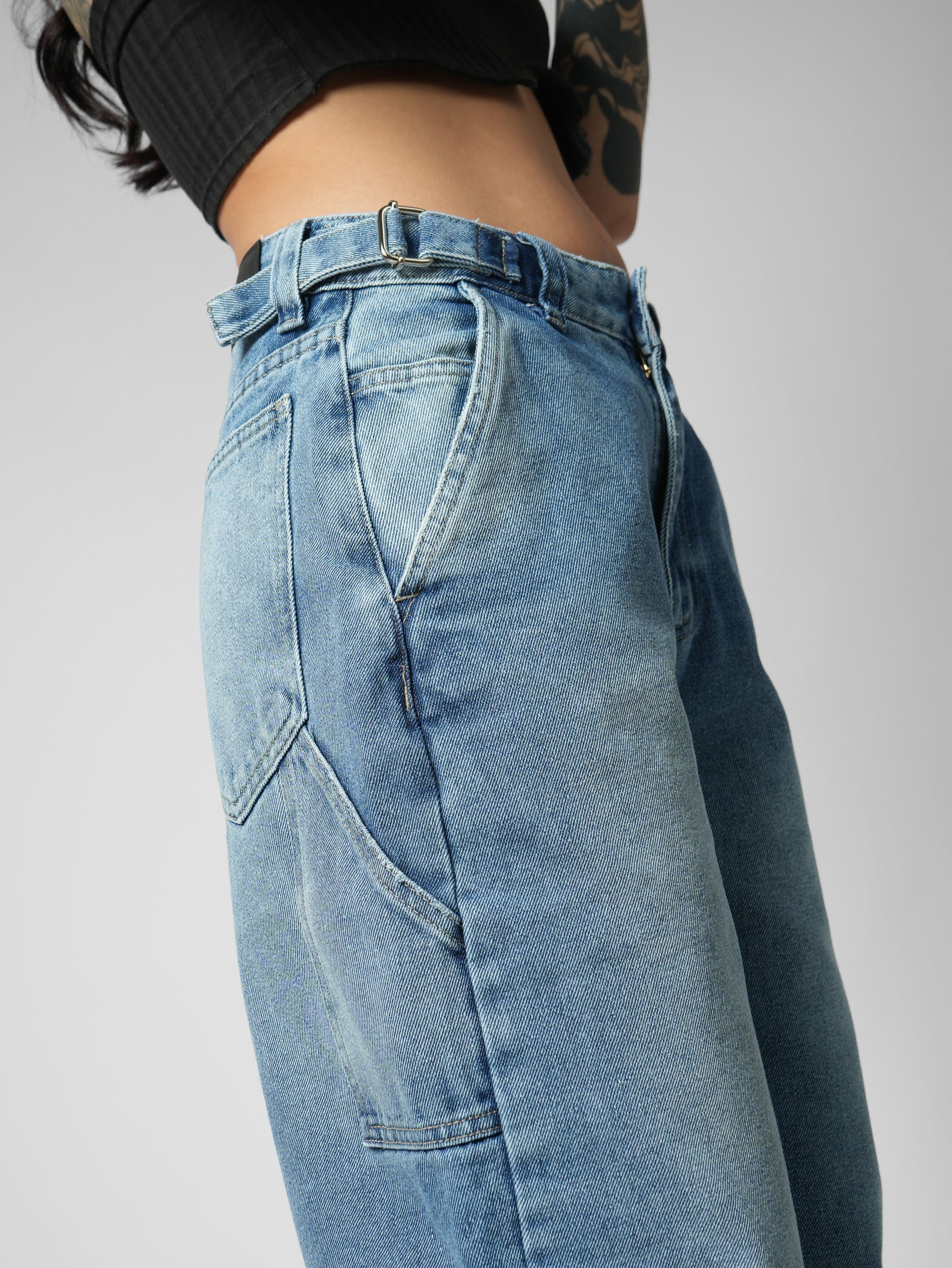 Baggy Frosted Blue