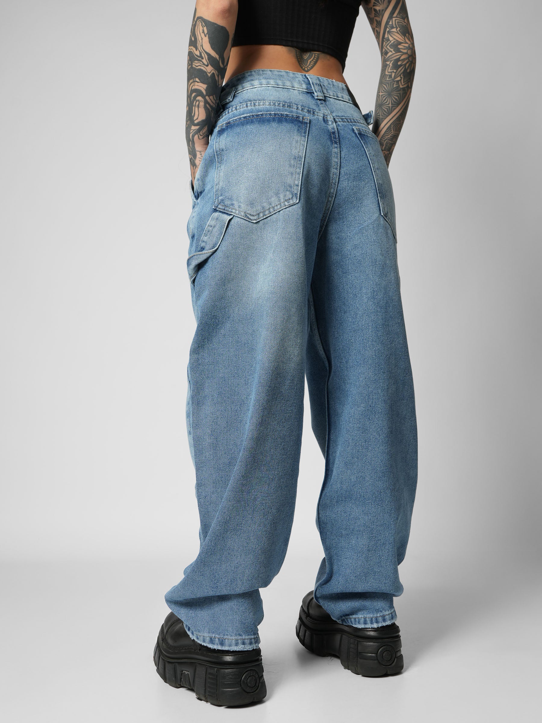 Baggy Frosted Blue