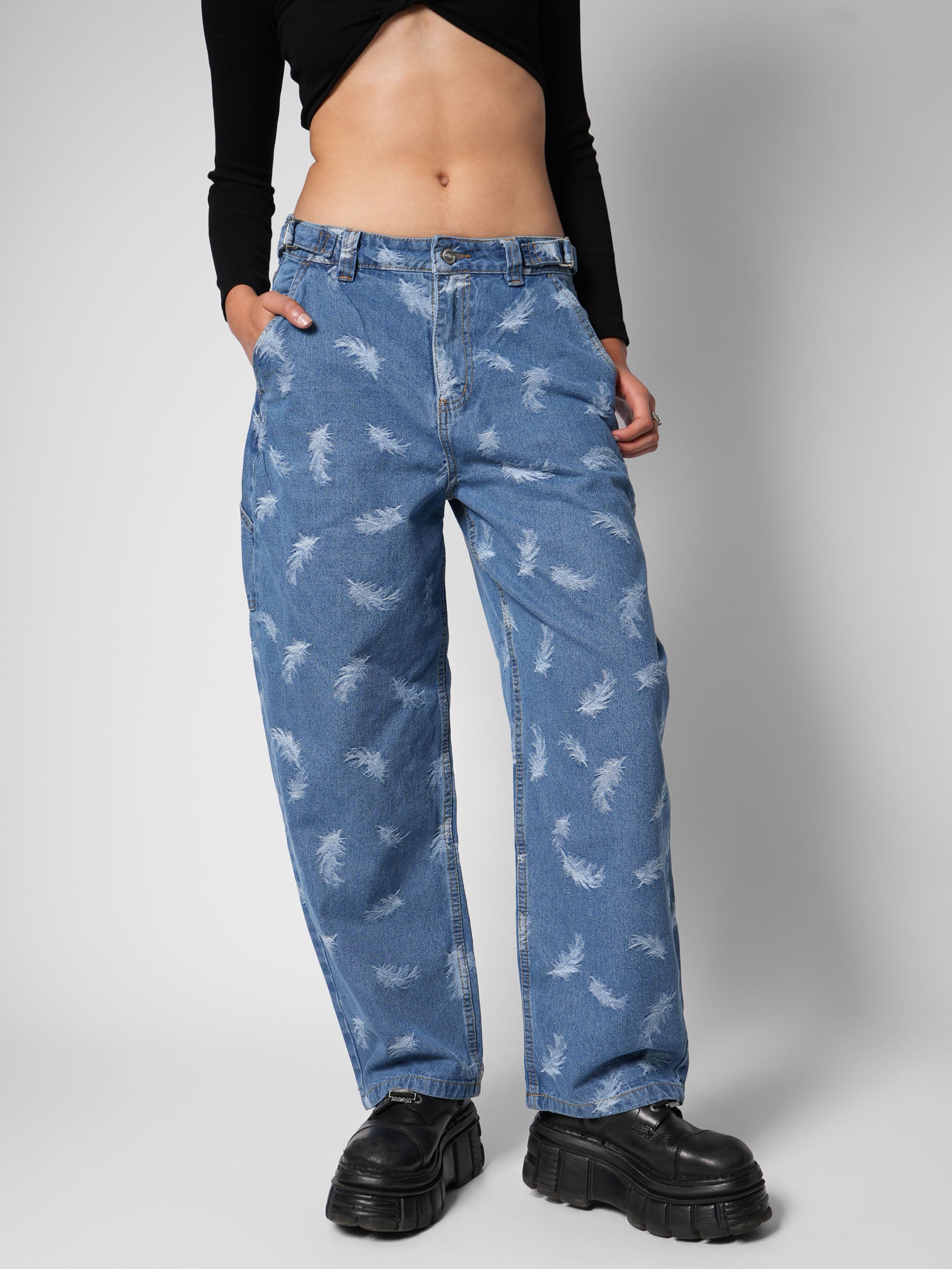 Baggy Celestial Blue