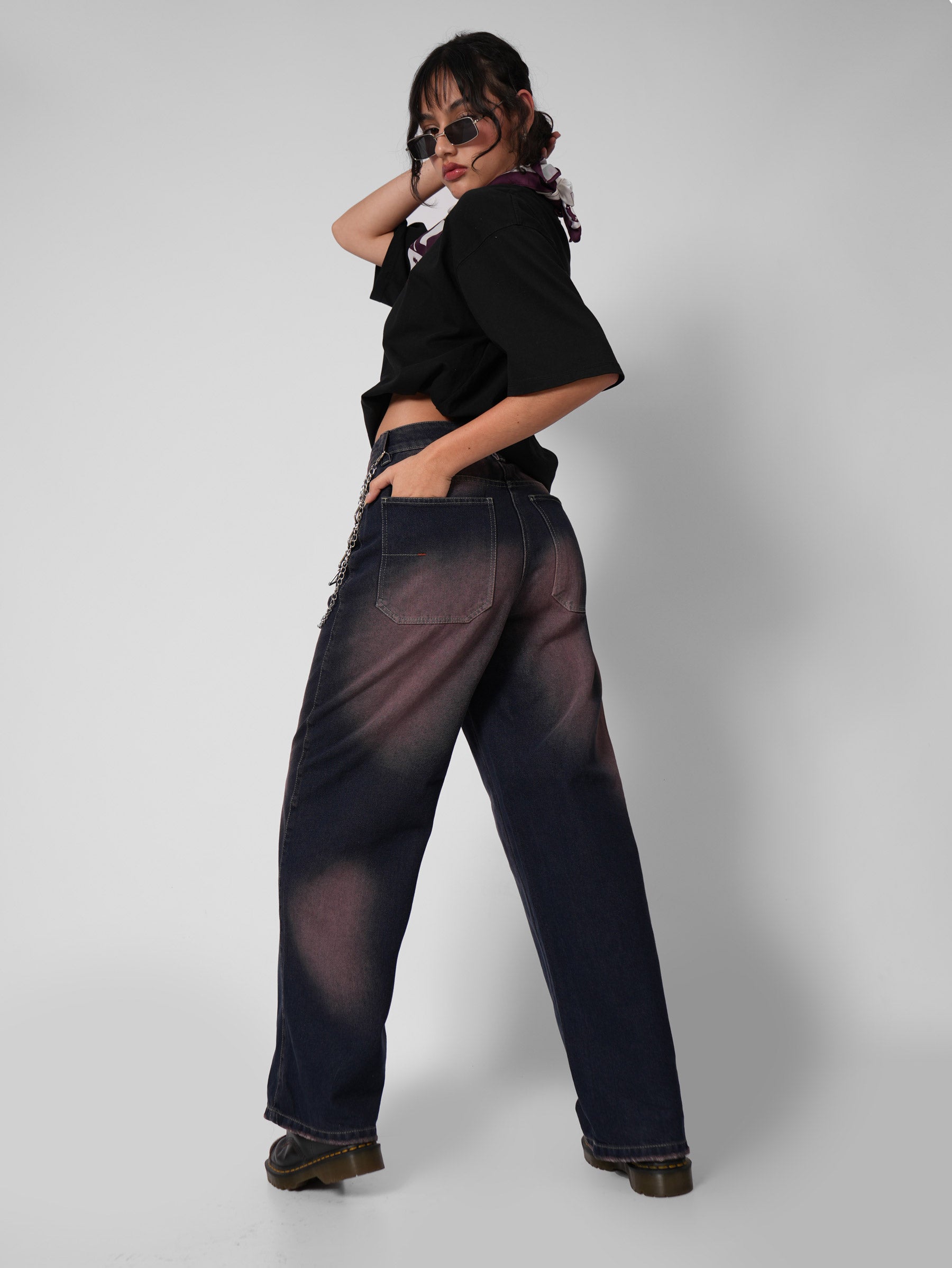 Wide Leg  Velvet Beat