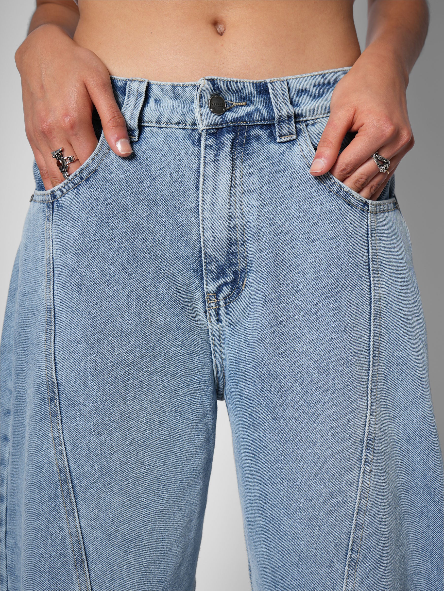 Baggy Seamline Blue