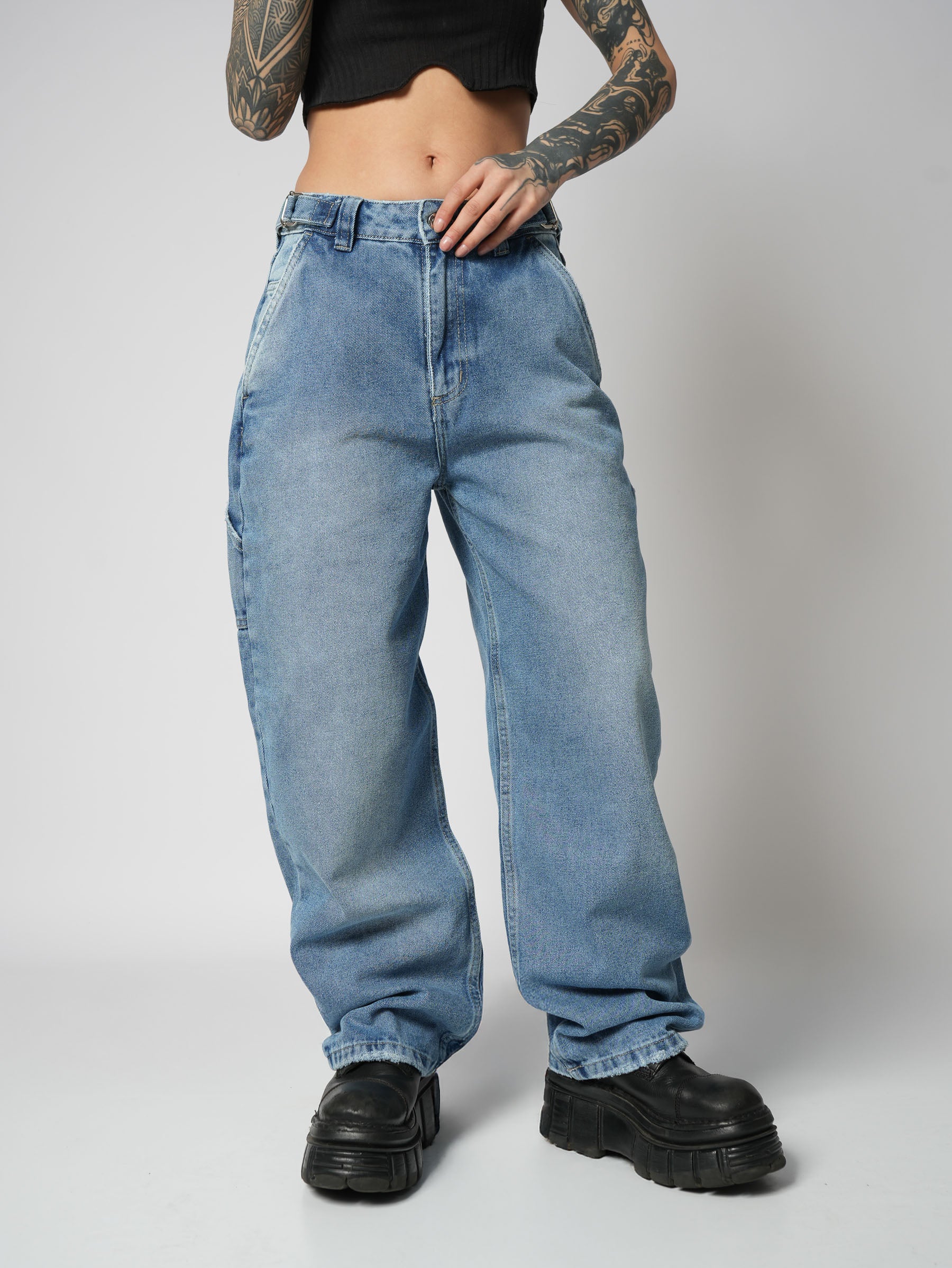 Baggy Frosted Blue
