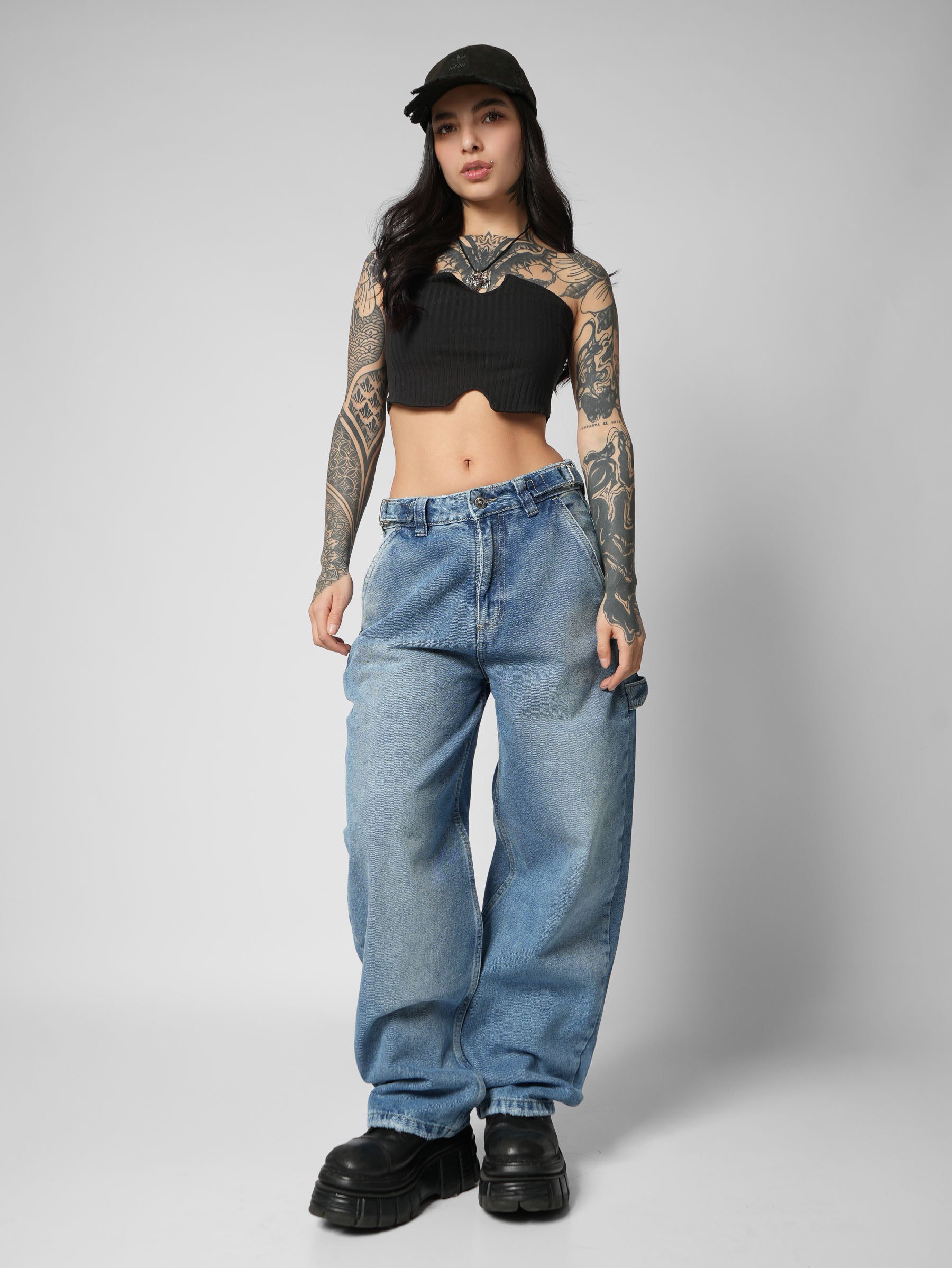 Baggy Frosted Blue